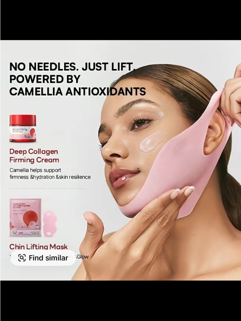 Camellia Deep Collagen Chin Lifting Gel Mask - Picture 2 of 2